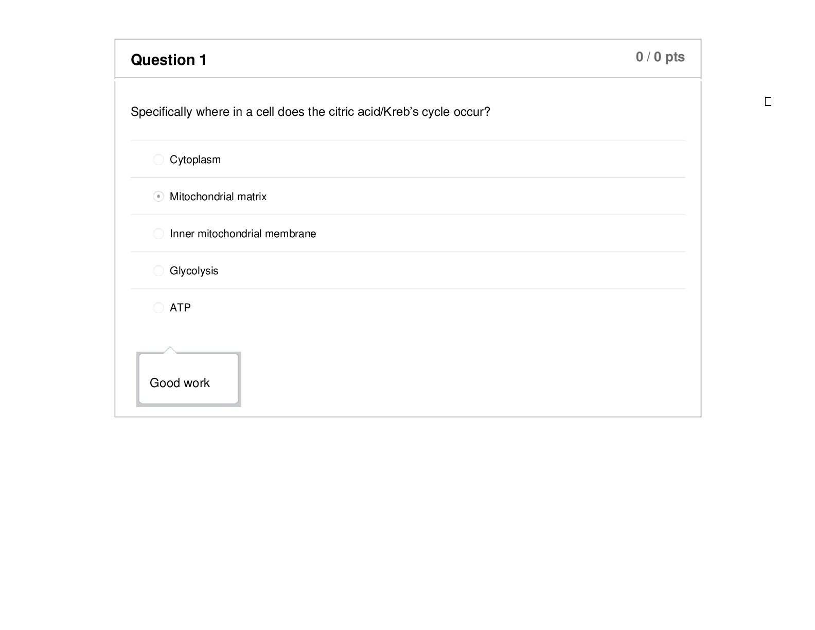 Preview image for Arizona State University - BIO 181 Module 9 Self-Check General Biology I (Latest 2021) Correct Study Guide, Download to Score A